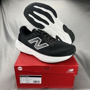 New Balance Fresh Foam X 880v15 Shoes Men's 13 4E Extra Wide Black White Sneaker